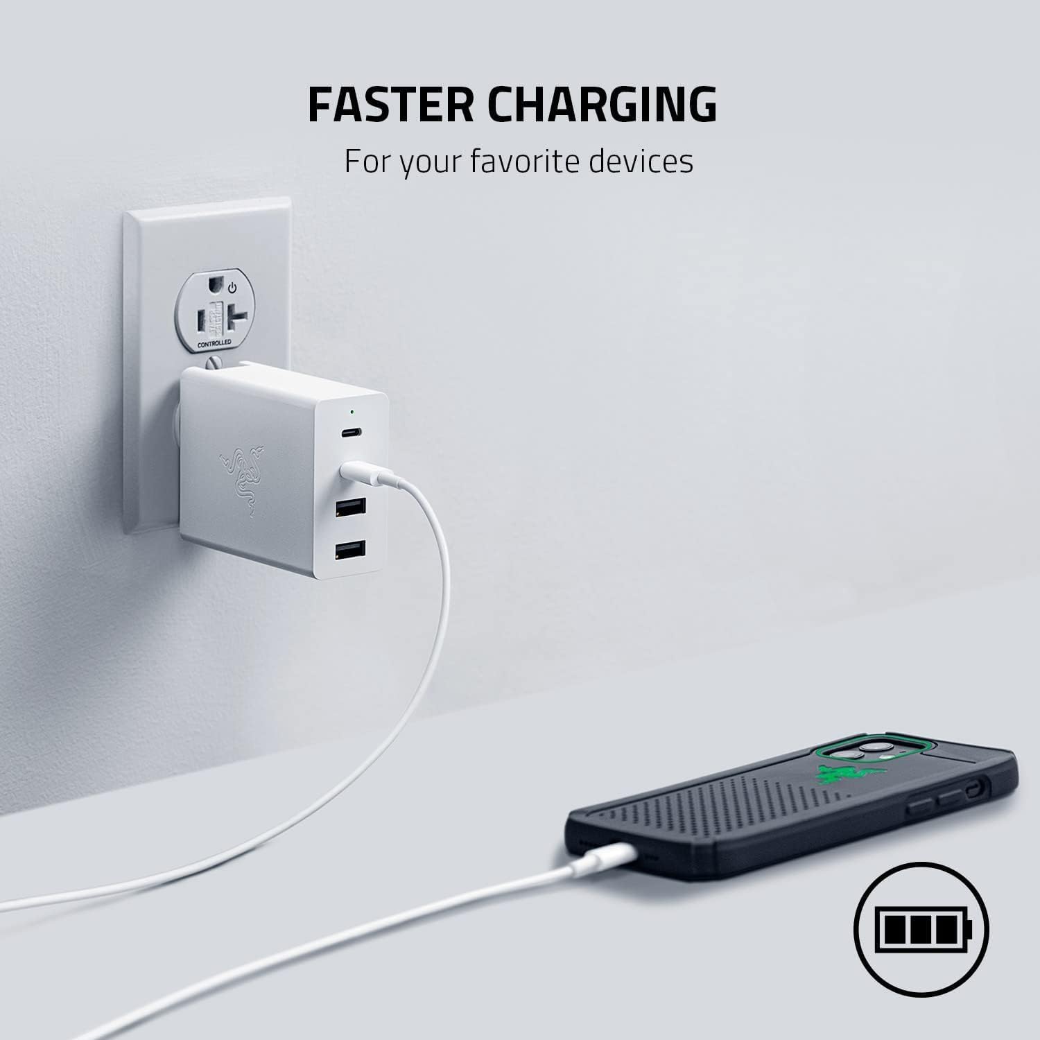 USB-C 130W GaN Charger - Mercury