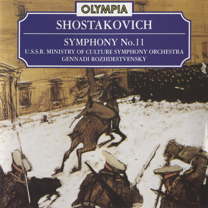 Shostakovich - Symphony 11- Gennadi Rozhdestvensky -Melodiya