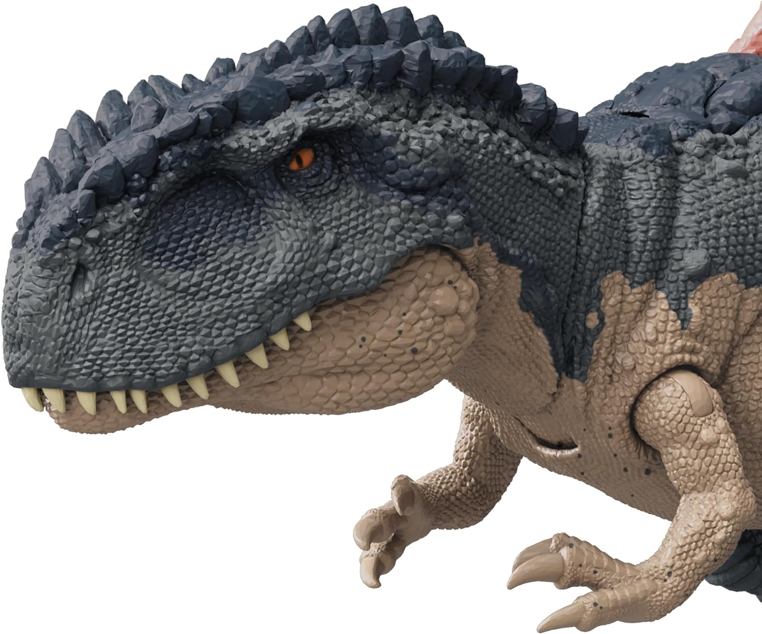 Mattel Jurassic World: Chaos Theory Netflix - Gigantic Trackers Mapusaurus Action Figure Dinosaur Toy, Mega Bite Rampage Attack & Evolution Back Spikes, Digital Play, Ages 4 Years & Up, HTK81