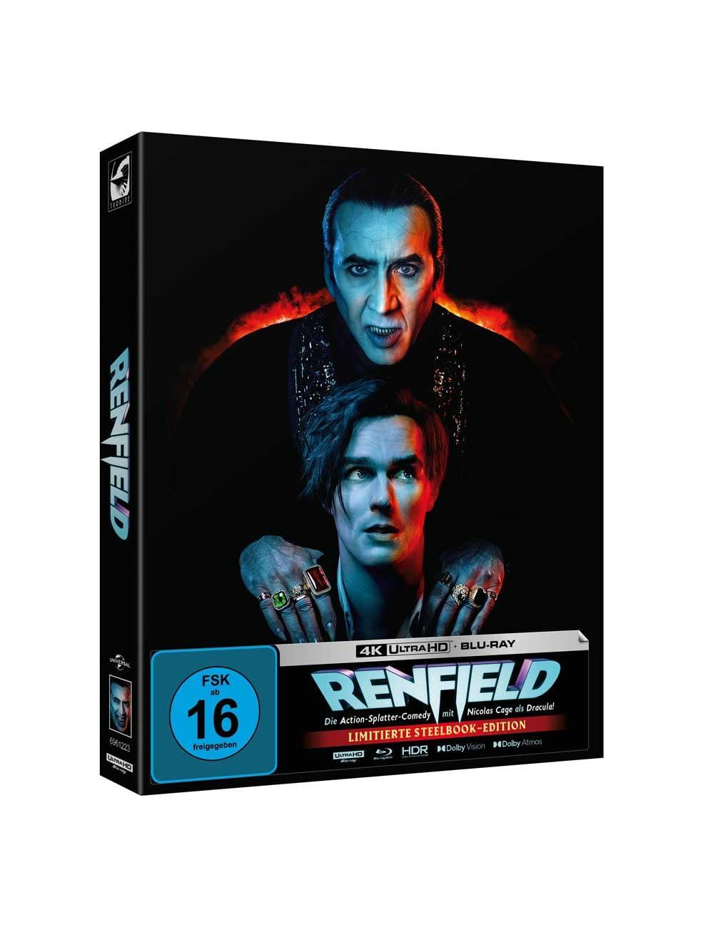 Renfield - Limitierte Steelbook-Edition mit Fullslip (4K Ultra HD) (+ Blu-ray