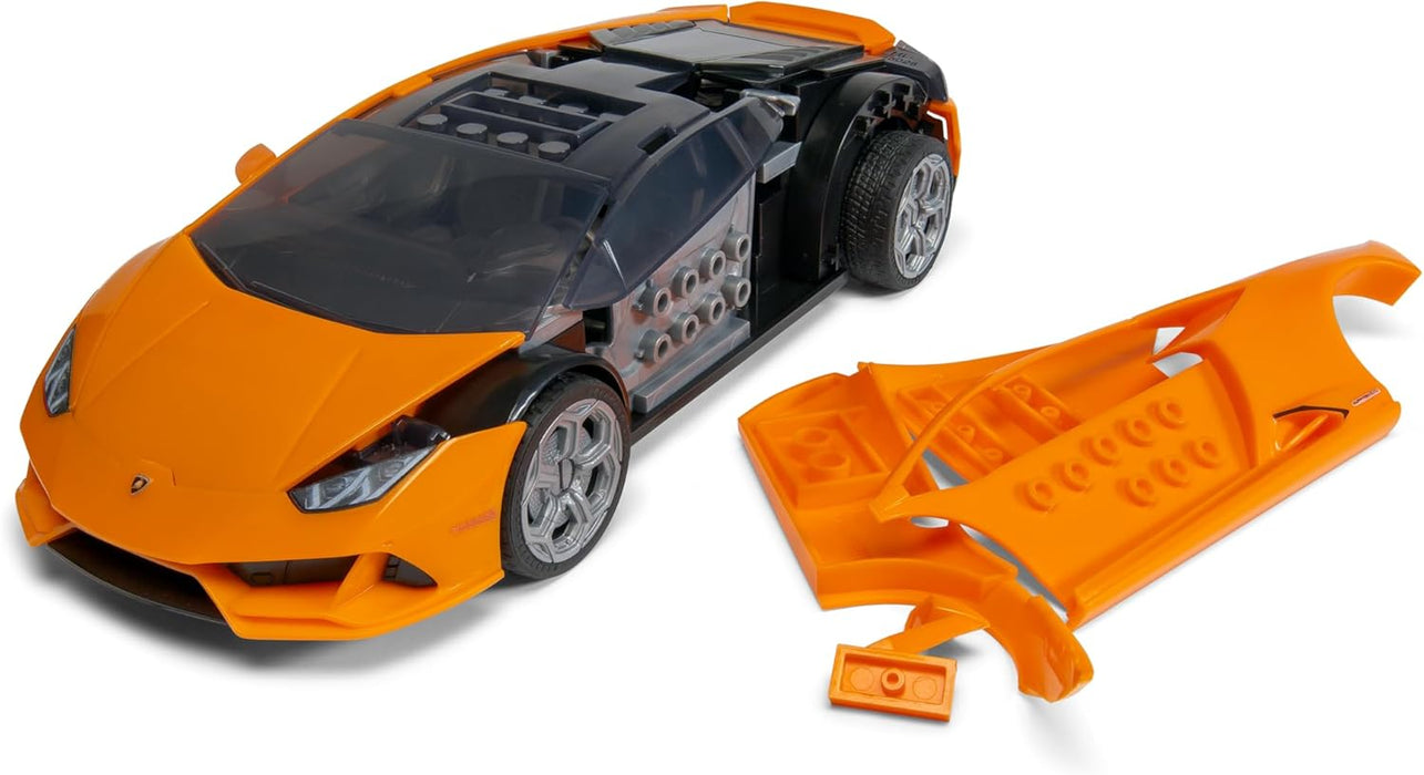 Airfix 986058 Lamborghini Huracan EVO Klemmstein-Bausatz, Mehrfarbig
