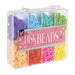 CR1401/GE Disc Beads, Multicolor, 6 mm