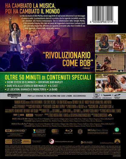 Bob Marley: One Love (steelbook) + (English audio. English subtitles