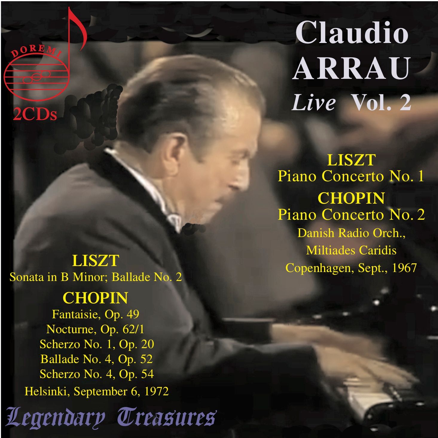 Claudio Arrau: Live - Volume 2