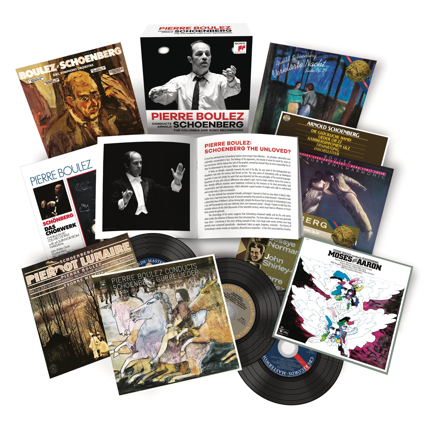 Pierre Boulez Conducts Arnold Schoenberg: The Complete Columbia and Sony Recordings