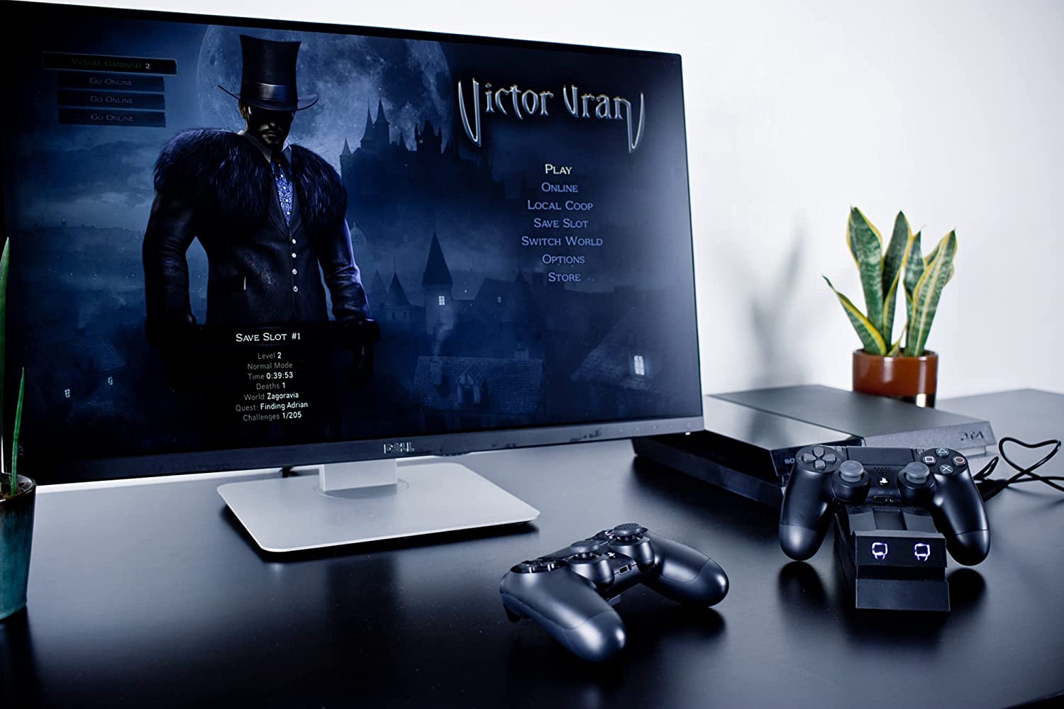 Venom Twin Sony Docking Station - Dual Charging for PS4 Controller/ Gamepad - PlayStation 4