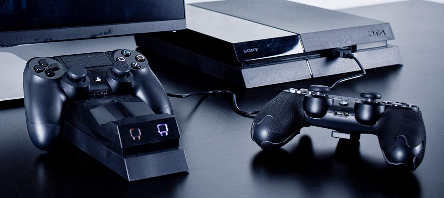Venom Twin Sony Docking Station - Dual Charging for PS4 Controller/ Gamepad - PlayStation 4