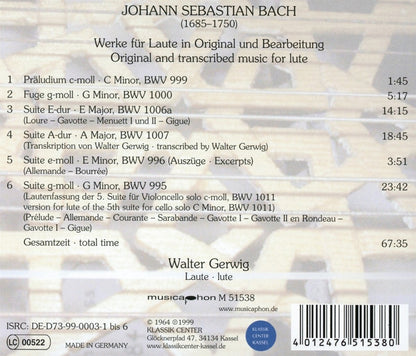 Bach: Works for Lute