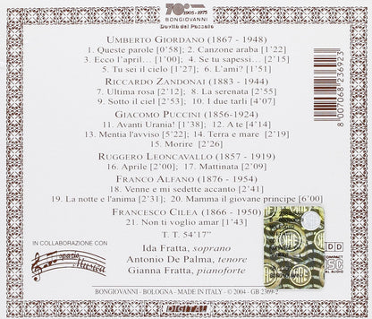 Italian Songs By 201 Composers, Sei Liri