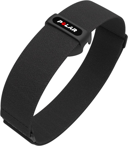 Polar OH1 + Waterproof Optical Heart Rate Sensor with Swimming Goggle Strap Clip and Armband – HR Monitor with Bluetooth, ANT+