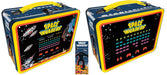 AQUARIUS Space Invaders Fun Tin storage box, 8.6 x 6.8 x 3.9