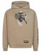Neptun - Attack On Titan Hooded Sweater Graphic Khaki Size Xl