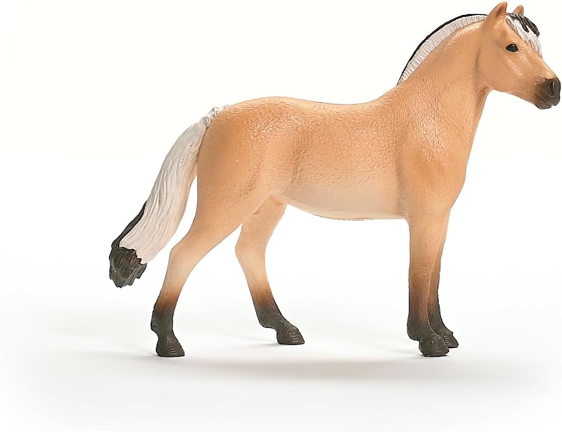 schleich 13979 HORSE CLUB Norwegian Fjord Horse Gelding Figurine for ages 5+
