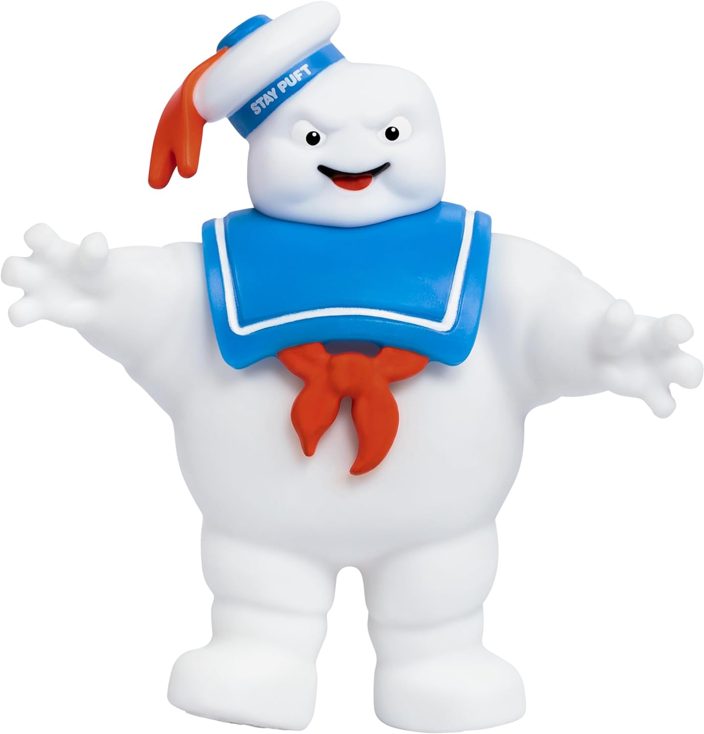 Heroes of Goo Jit Zu GHOSTBUSTERS SQUISHY STAY PUFT FIGURE. UNIQUE GOO FILLING. STRETCHES UP TO 3X ITS SIZE. STRETCH, TWIST & WATCH IT RETURN TO SIZE