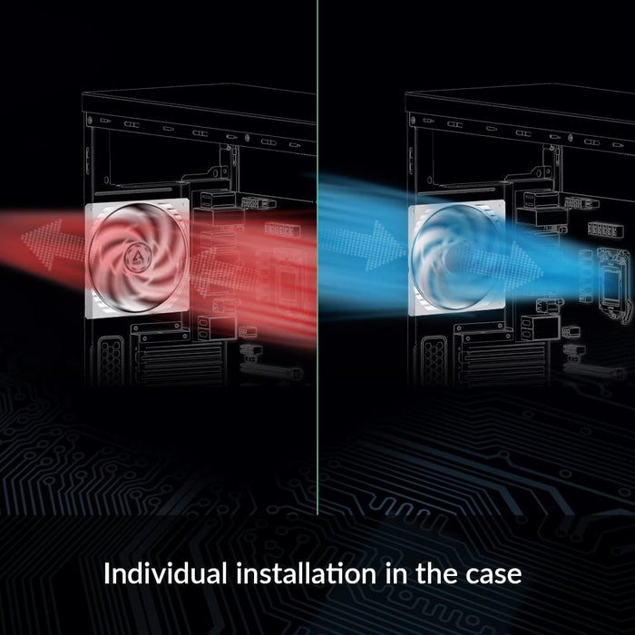 ARCTIC P14 PWM PST - PC Fan, 140mm Fan, PC Case Fan with PWM Sharing Technology (PST), Pressure-optimised, Computer, Fan Speed: 200-1700 rpm (0 rpm <5%) - White/transparent P14 PWM PST (white/transparent)