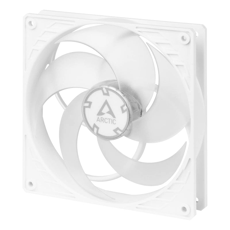 ARCTIC P14 PWM PST - PC Fan, 140mm Fan, PC Case Fan with PWM Sharing Technology (PST), Pressure-optimised, Computer, Fan Speed: 200-1700 rpm (0 rpm <5%) - White/transparent P14 PWM PST (white/transparent)