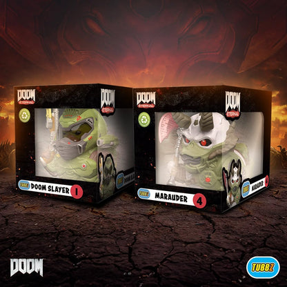 TUBBZ Boxed Edition Marauder Collectible Vinyl Rubber Duck Figure - Official DOOM Merchandise - TV, Movies & Video Games