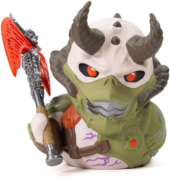 TUBBZ Boxed Edition Marauder Collectible Vinyl Rubber Duck Figure - Official DOOM Merchandise - TV, Movies & Video Games