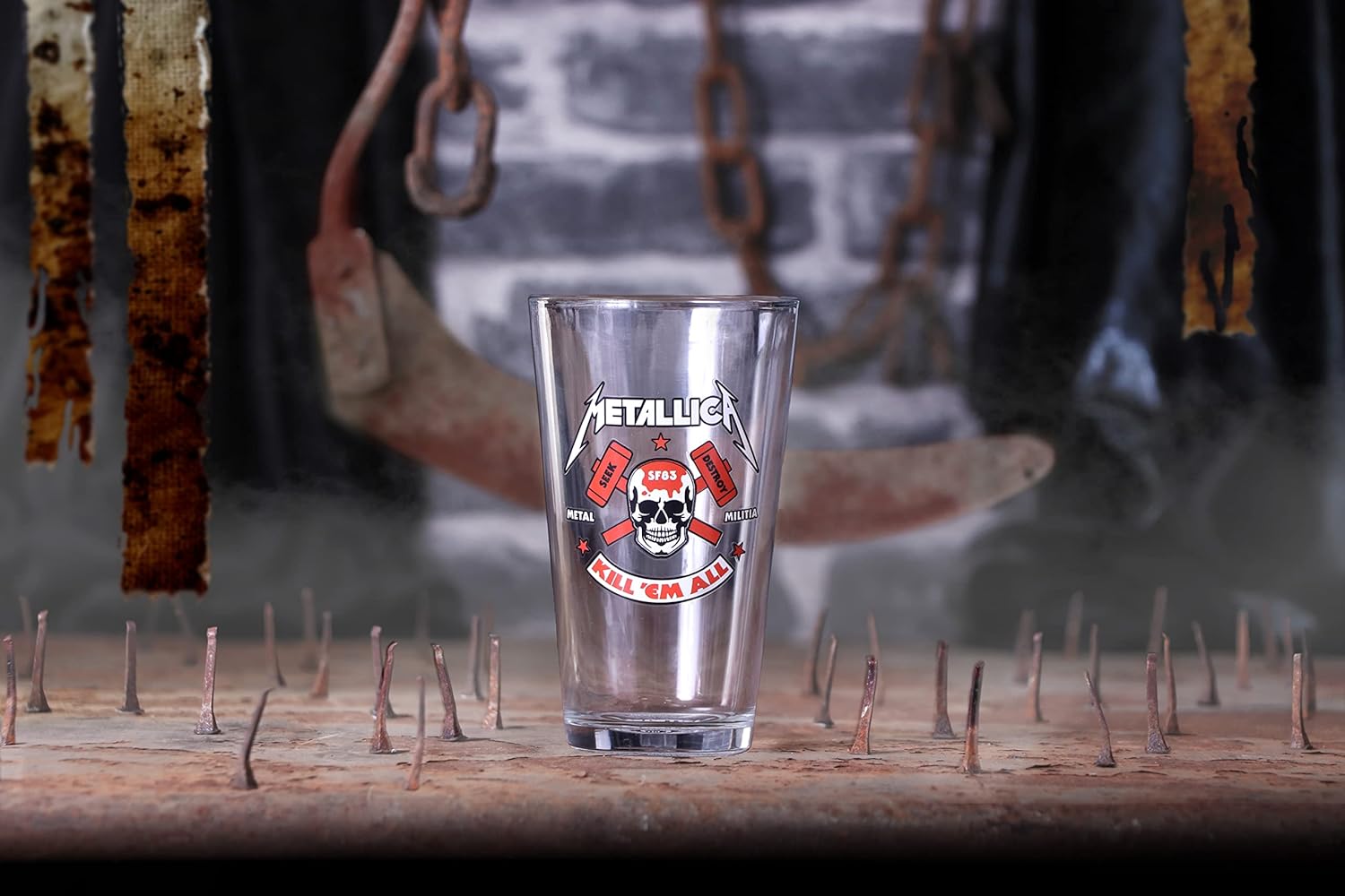 Metallica: Kill Em All Glassware
