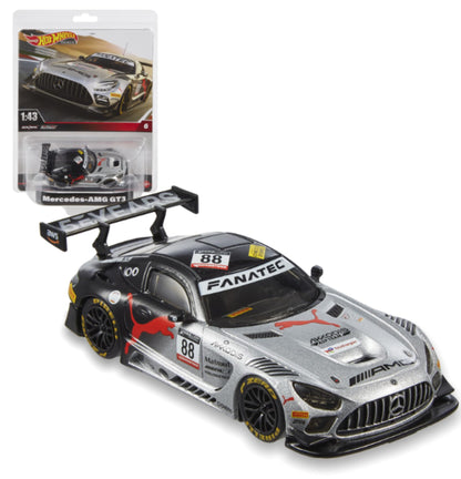 Hot Wheels Premium 1:43rd Scale Vehicle, Officially Licensed Replicas for Adult Collectors, Real Riders Tires, Metal/Metal Body & Chassis, HMD44