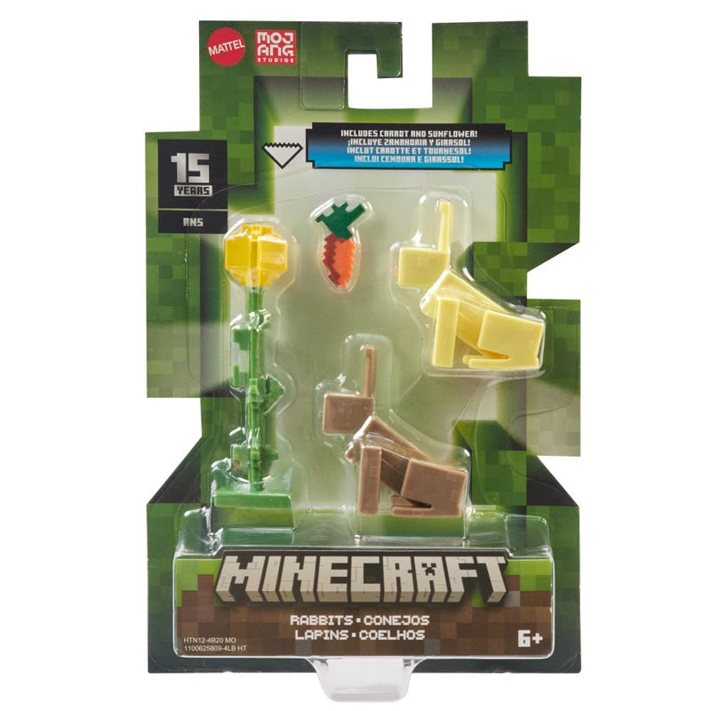 Minecraft 3.25'' Figures - Rabbits
