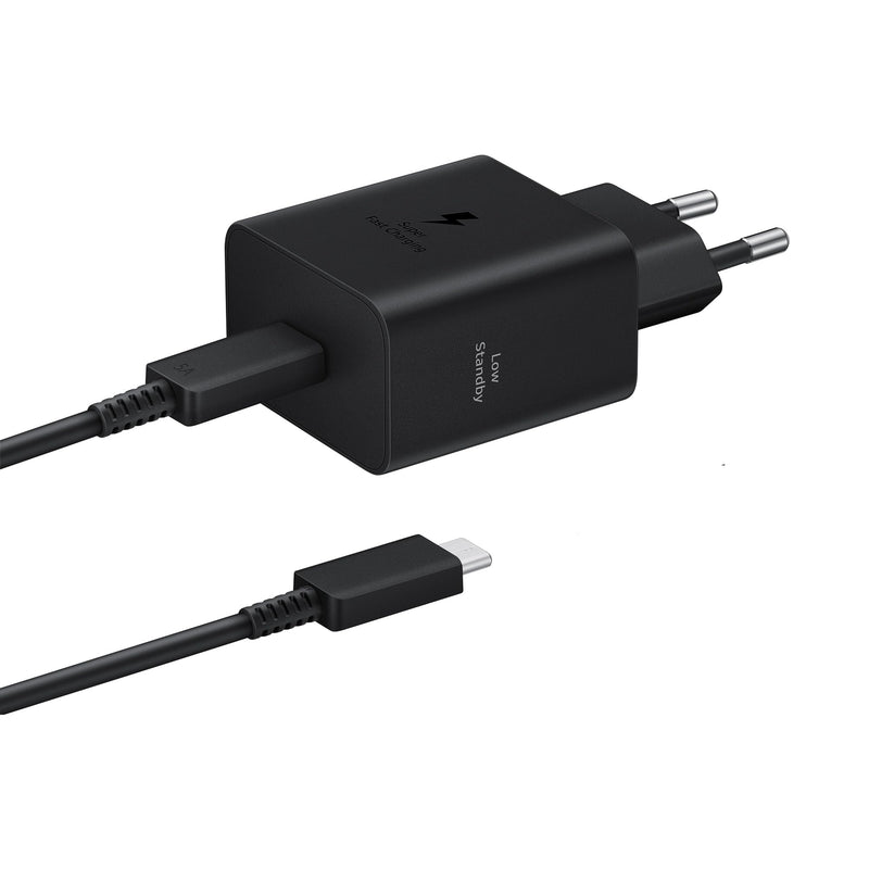 Charger 45W Black Type C Con Cavo