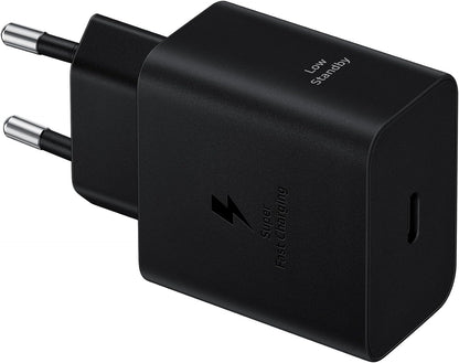 Charger 45W Black Type C Con Cavo