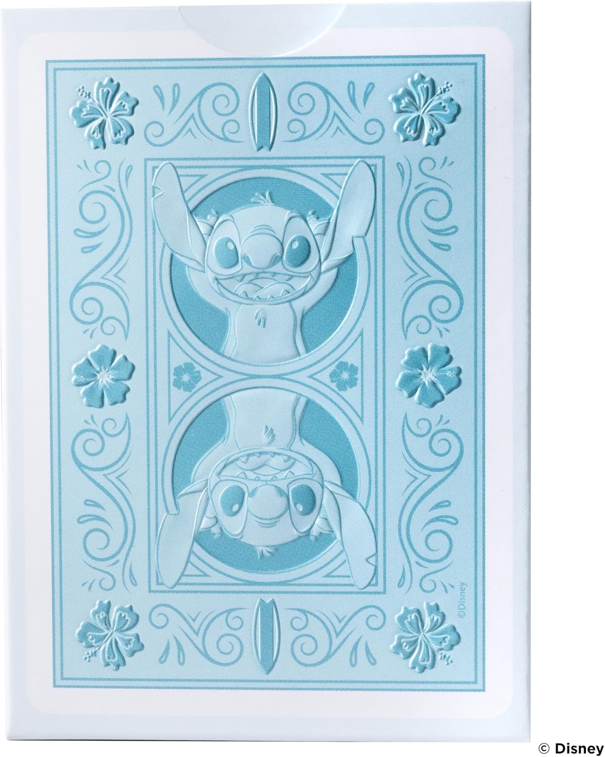 Bicycle Disney Stitch Playing Cards - 1 Deck, Air Cushion Finish, Professional, Superb Handling & Durability, Great Gift For Card Collectors, Blue, Medium