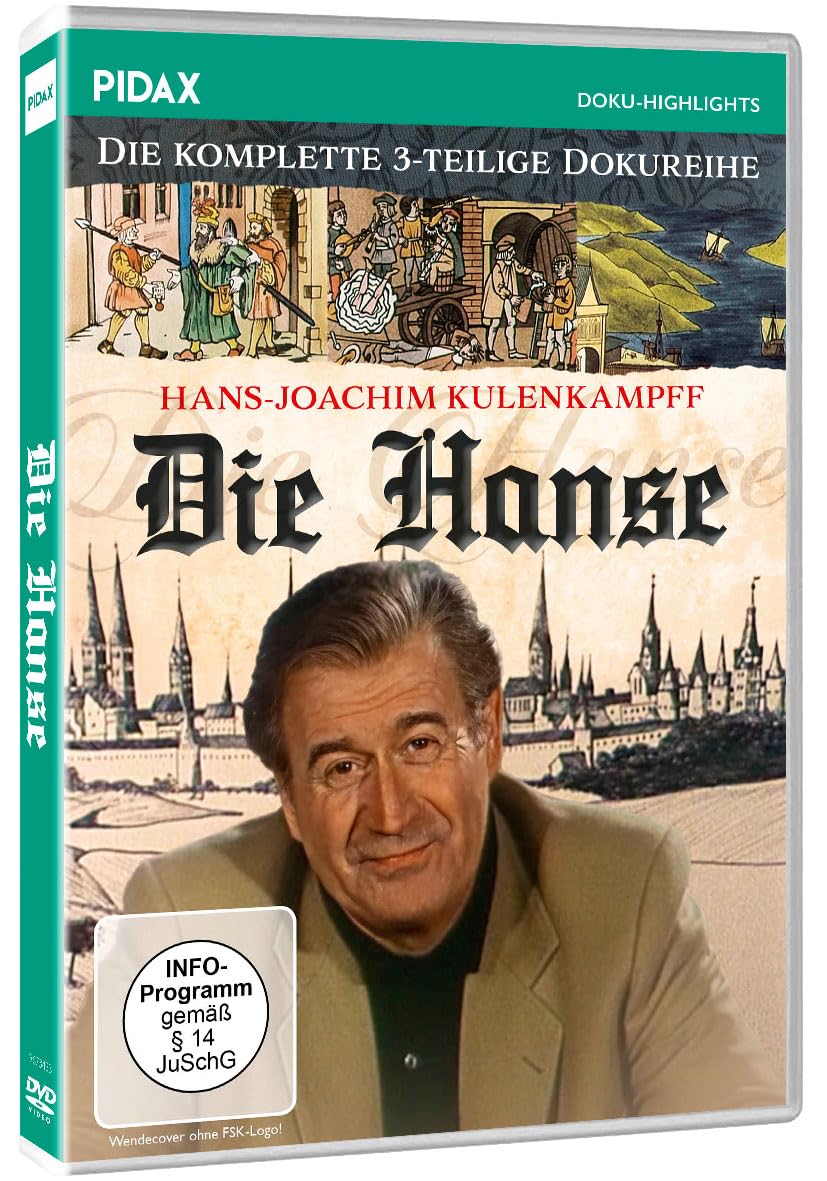 Die Hanse / Die komplette 3-teilge Dokureihe mit Hans-Joachim Kulenkampff (Pidax Doku-Highlights