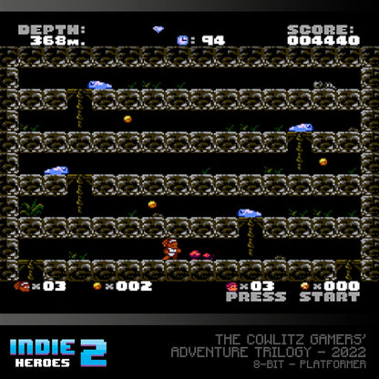 Blaze Evercade Indie Heroes Cartridge2