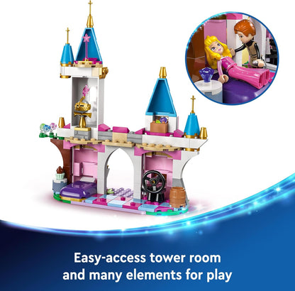 LEGO ǀ Disney Princess Malefiz als Drache, Fantasy-Spielset für Kinder und Fans von Dornröschen, Geschenkidee für Mädchen und Jungen ab 7 Jahren, Aurora-Spielzeug 43240