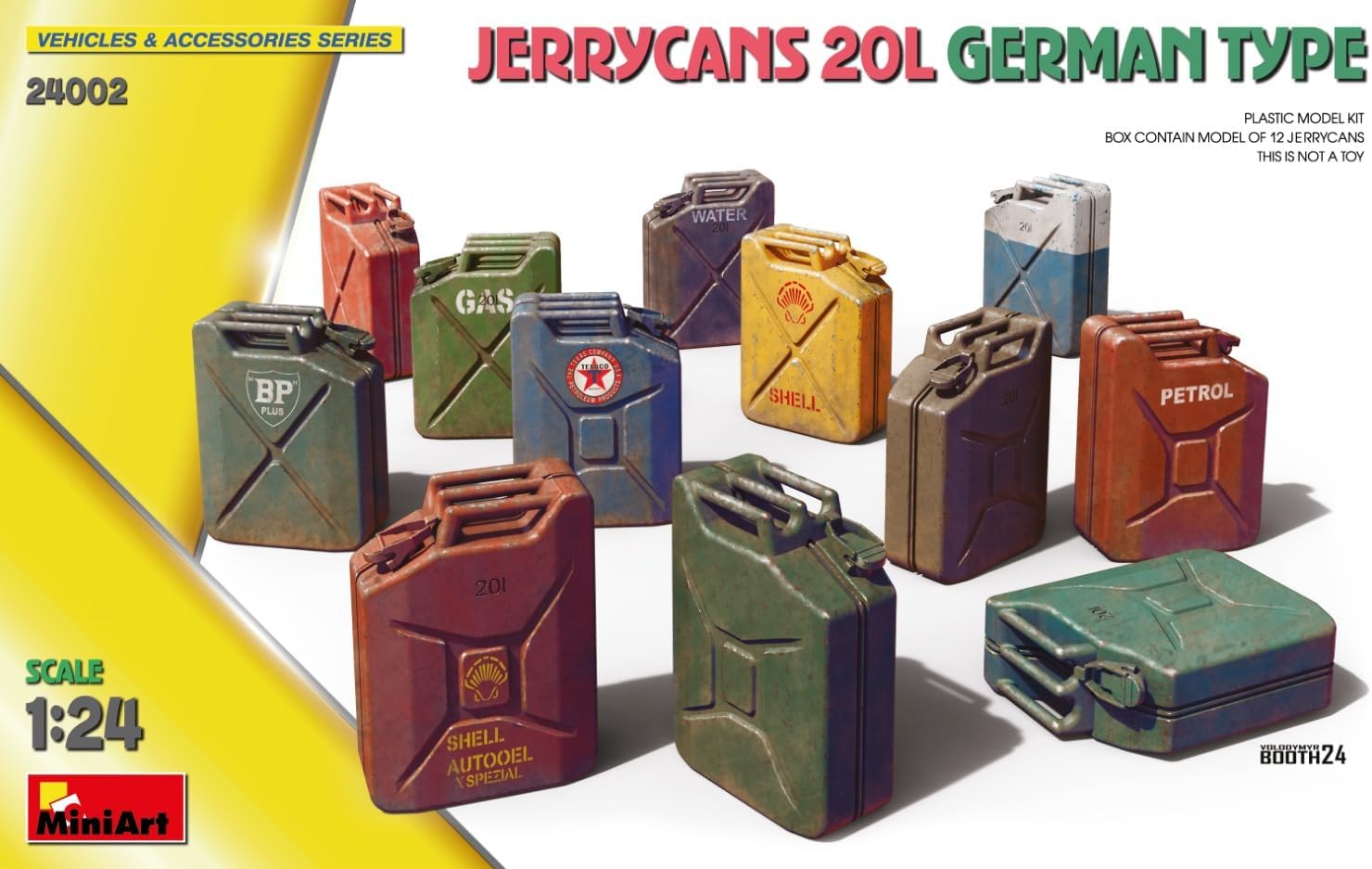 Miniart MIN24002 Scale Model kit, Unpainted