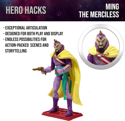 Flash Gordon Hero H.A.C.K.S. figurine Wave 01 Comic Ming