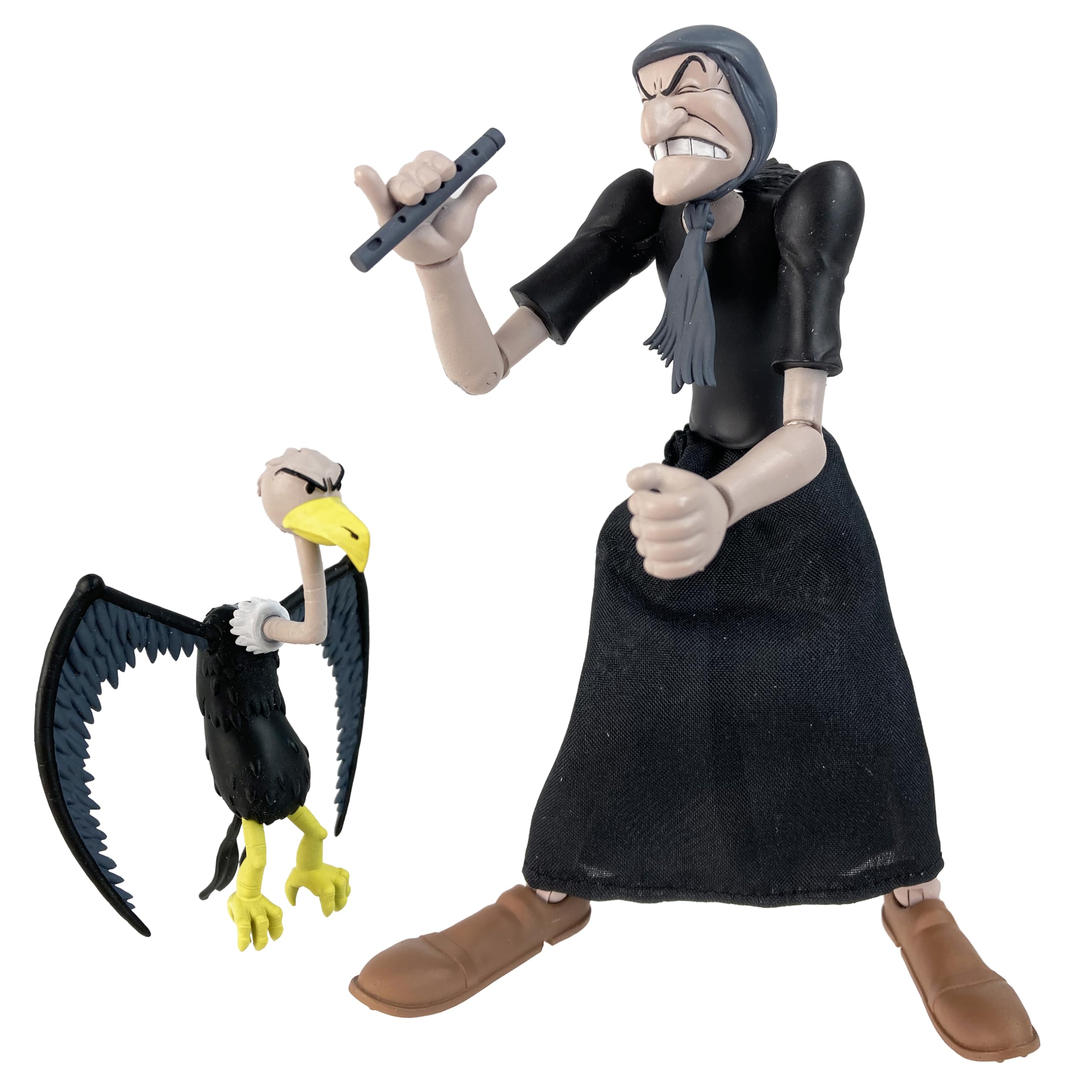 Boss Fight Studio Sea Hag Popeye Classics Wave 2 Collectible Action Figure – Highly Articulated Figurine with Accessories Including Alternate Hands, Knife, Magic Flute, and Vulture Henchman – 1:12