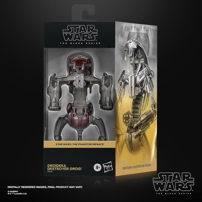 Star Wars The Black Series Droideka Destroyer Droid Star Wars: The Phantom Menace 6 Inch Action Figure