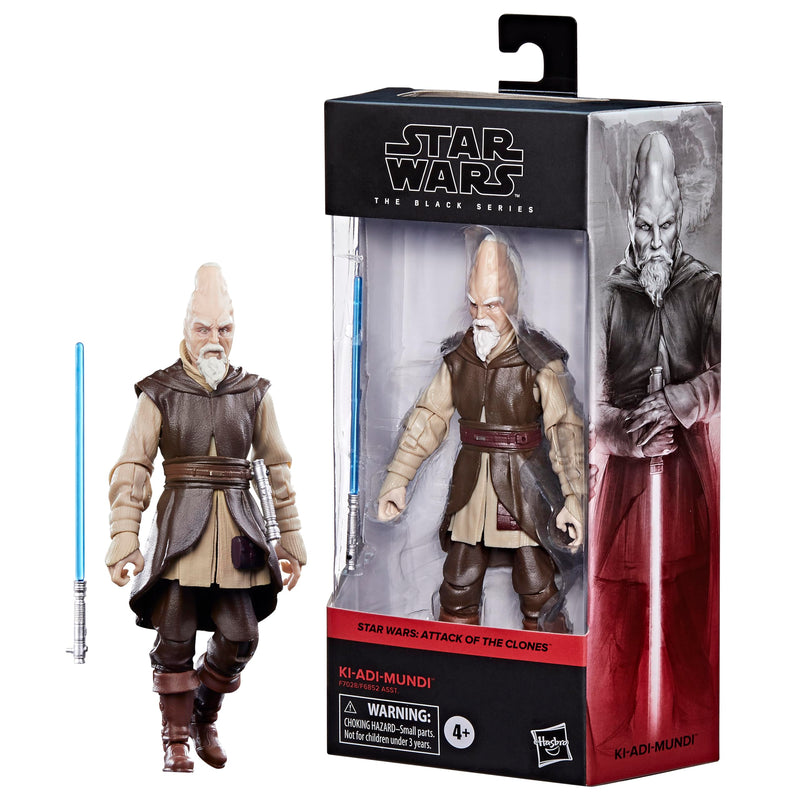 Star Wars The Black Series Ki-Adi-Mundi Star Wars: Attack of the Clones 6 Inch Action Figure