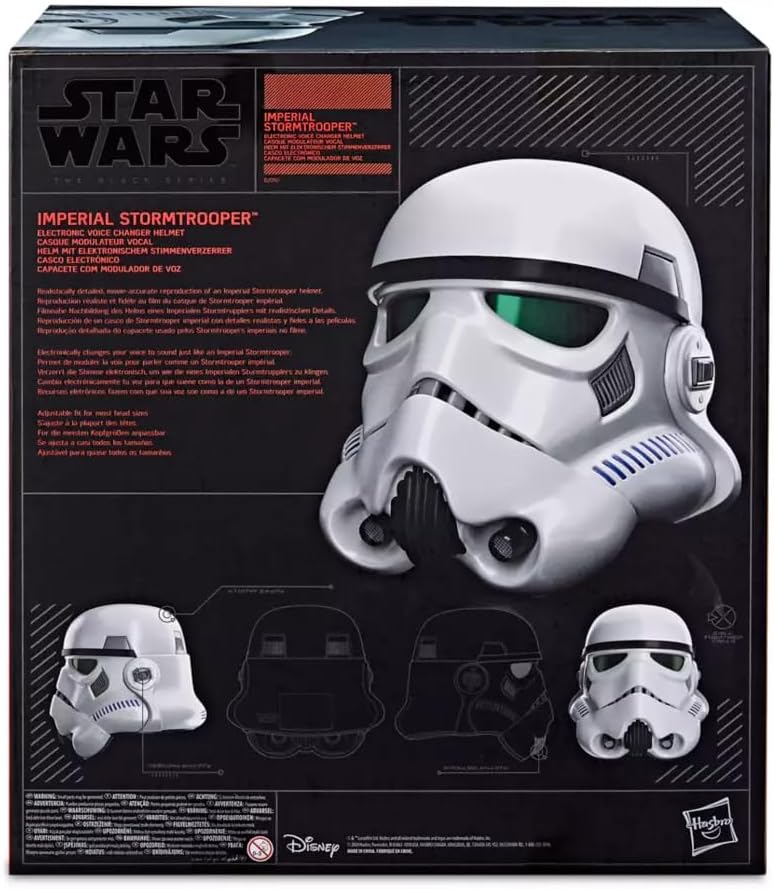 STAR WARS The Black Series Rogue One Imperial Stormtrooper Voice Changing Electronic Headset B7907