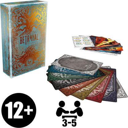 Avalon Hill Betrayal The Lost Souls Card Game Tarot Inspired Game with Secret Reels - German Version