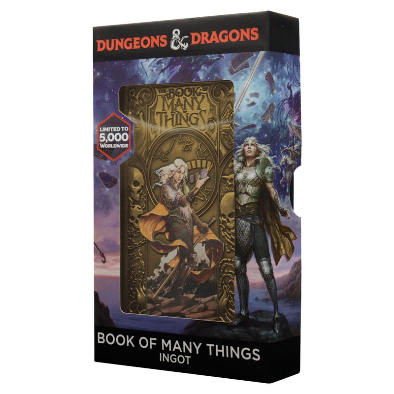 Dungeons & Dragons Lingot Book of Many Things Limited Edition