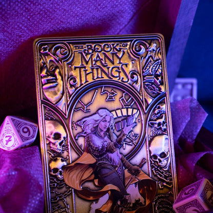 Dungeons & Dragons Lingot Book of Many Things Limited Edition