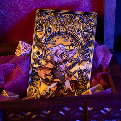 Dungeons & Dragons Lingot Book of Many Things Limited Edition