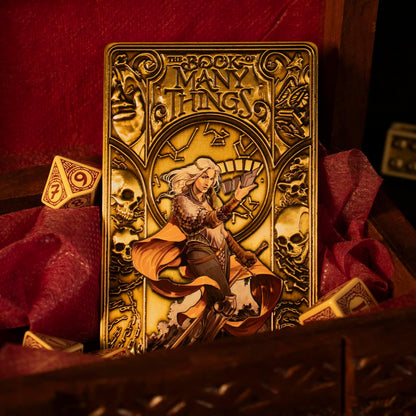 Dungeons & Dragons Lingot Book of Many Things Limited Edition