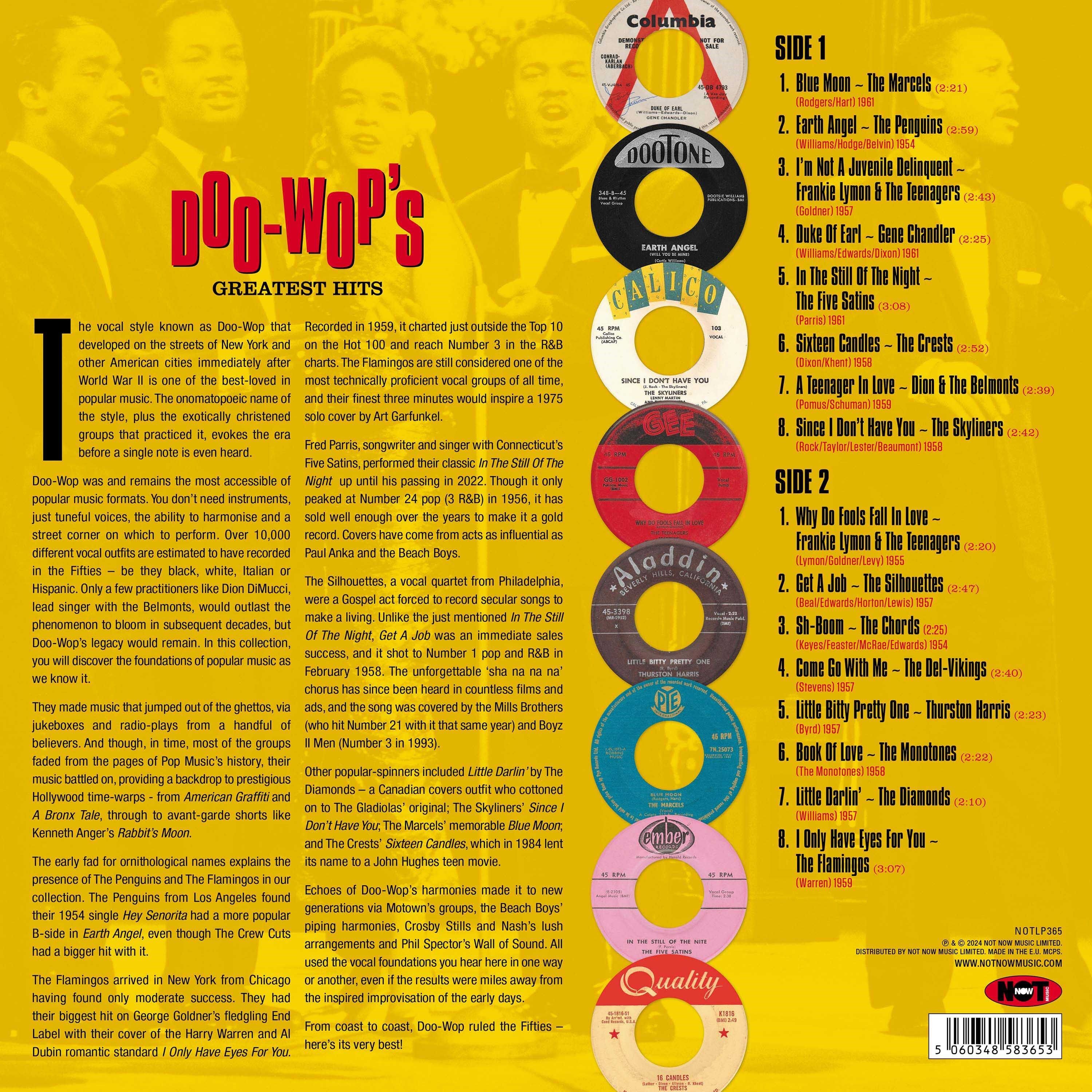 Doo-wop's Greatest Hits