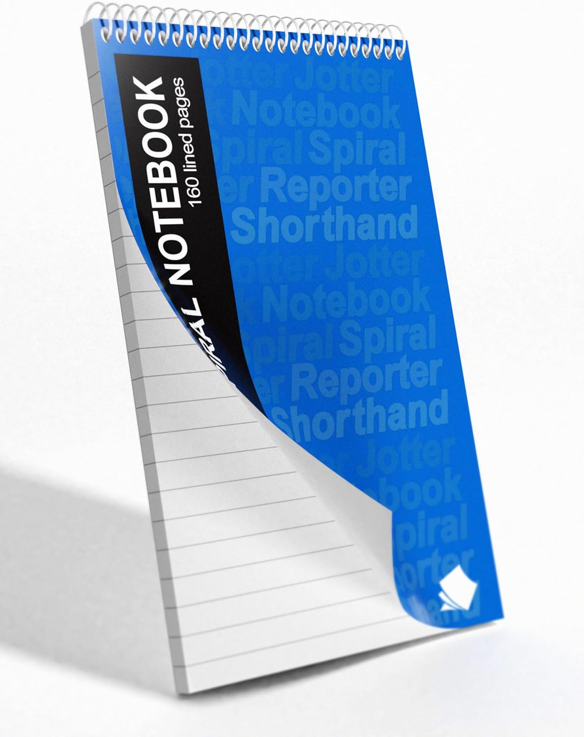 Spiral Office Reporters Notebook, 160 Pages 80 Sheets 127x203mm