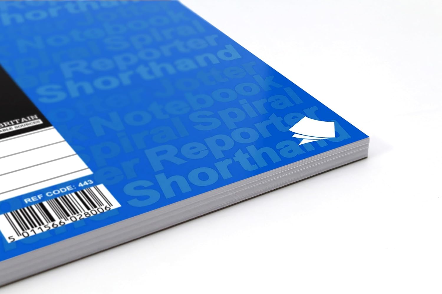 Spiral Office Reporters Notebook, 160 Pages 80 Sheets 127x203mm