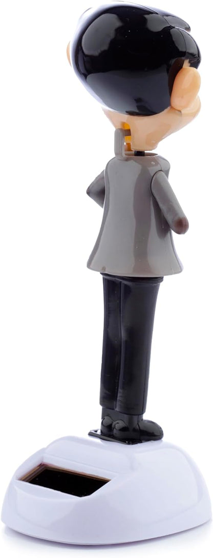 Puckator Mr Bean with Teddy Solar Pal - Home Office Table Desk Dashboard Car Decor Decoration - Gift Ideas - Gifts For Teenage Old Boy Girl Dad Mums - Powered KIds Toys Toy Figure Figures