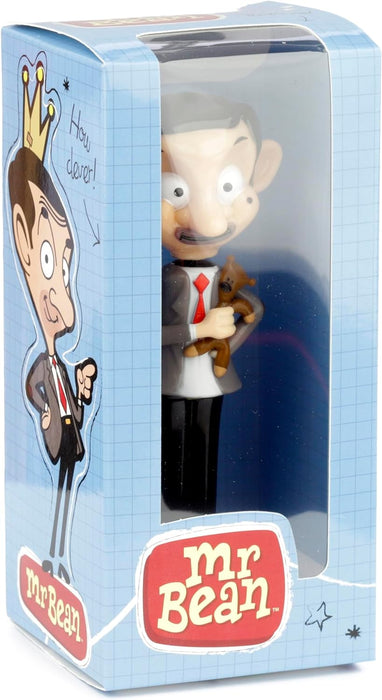 Puckator Mr Bean with Teddy Solar Pal - Home Office Table Desk Dashboard Car Decor Decoration - Gift Ideas - Gifts For Teenage Old Boy Girl Dad Mums - Powered KIds Toys Toy Figure Figures