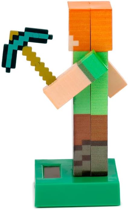 Puckator- Minecraft Decoración de Energía Solar PAL, Multicolor, único (FF138