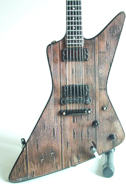 Mini Chitarra Da Collezione Replica In Legno
