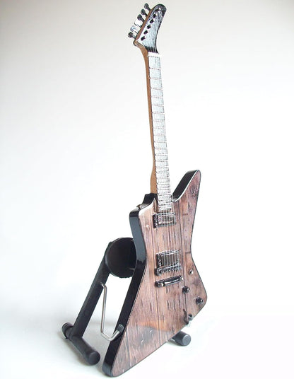 Mini Chitarra Da Collezione Replica In Legno